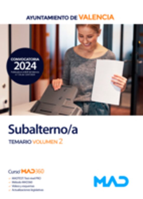Subalterno/a. Temario Volumen 2