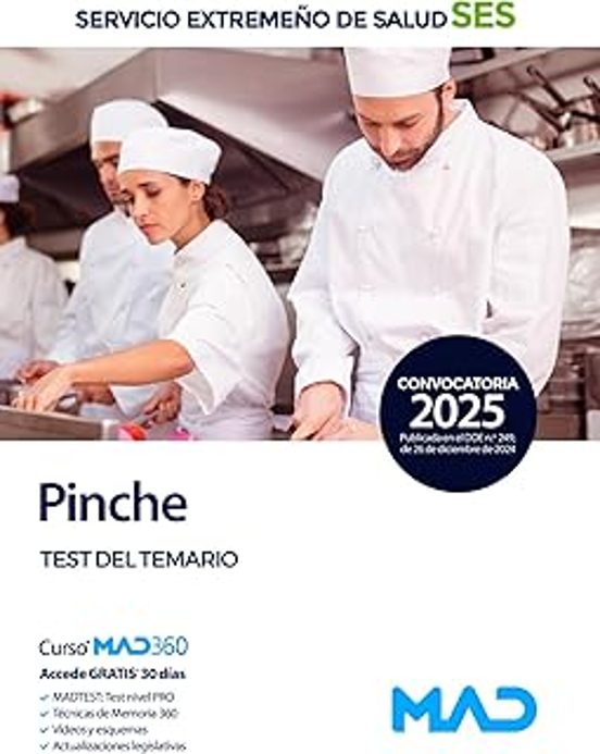 Pinche Del Servicio Extremeño De Salud . Test De Materias Especif