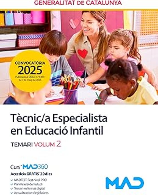 Tècnic/a Especialista En Educació Infantil
