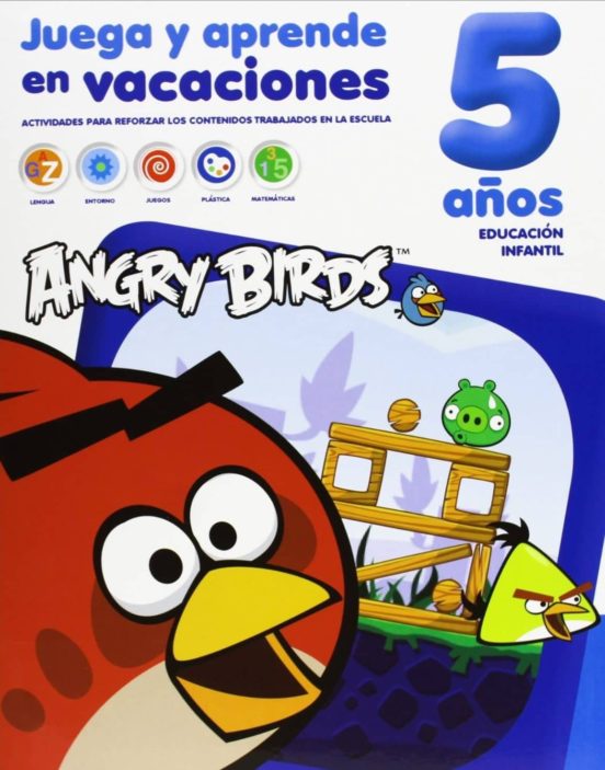 Angry Birds 5 Años Juega Y Aprende En Vacaciones