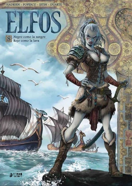 Elfos 8: Negro Como La Sangre / Rojo Como La Lava