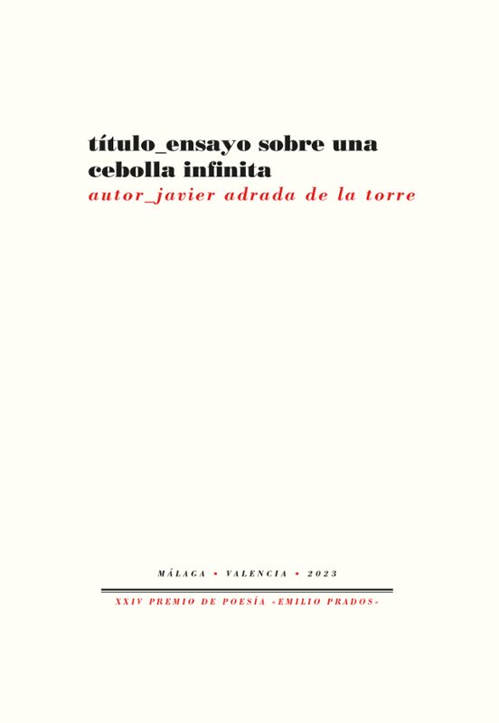 Ensayo Sobre Una Cebolla Infinita