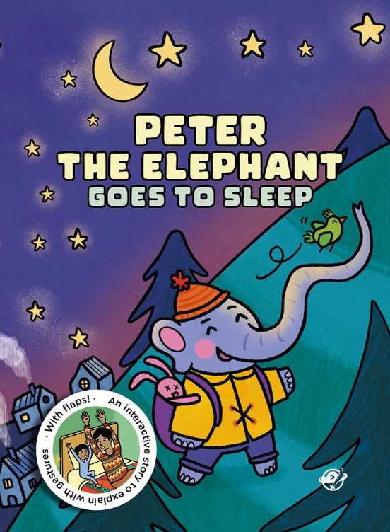 Portada de Tell Me a Bedtime Story - Peter the Elephant
