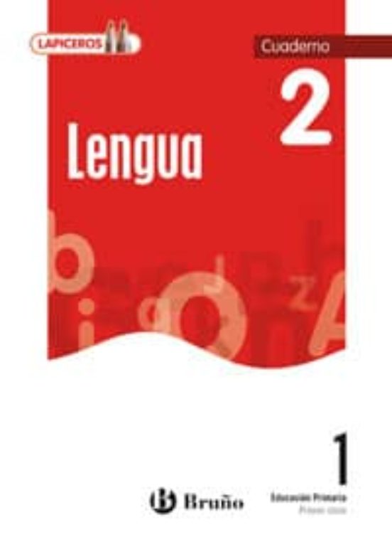 Lapiceros Lengua 1 Cuaderno 2 Educación Primaria