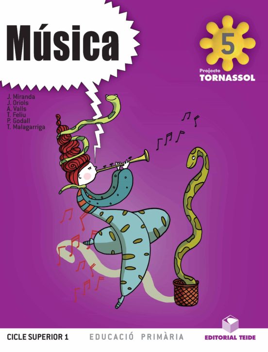 Musica 5º Educacion Primaria + Cd Projecte Tornassol Catala