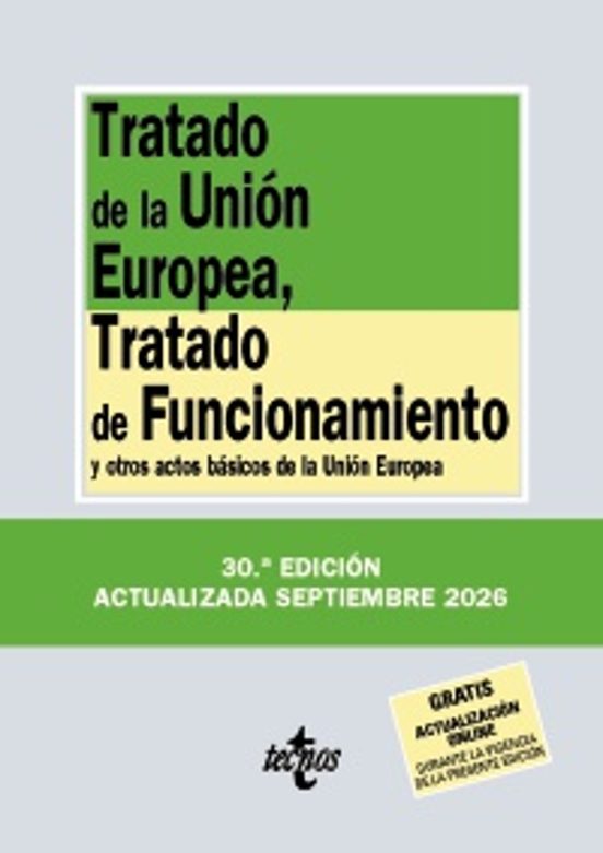 Tratado De La Unión Europea Tratado De Funcionamiento