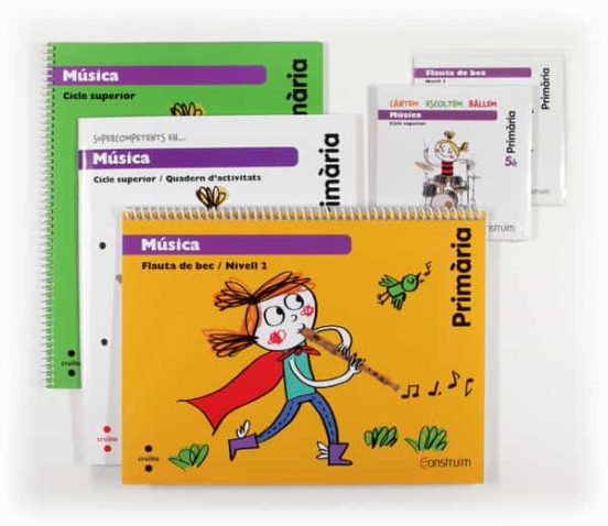 Música . Construïm 5º Educacion Primaria Ed 2014