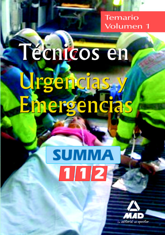 Tecnicos En Urgencias Y Emergencias Del Summa 112 Comuni Dad