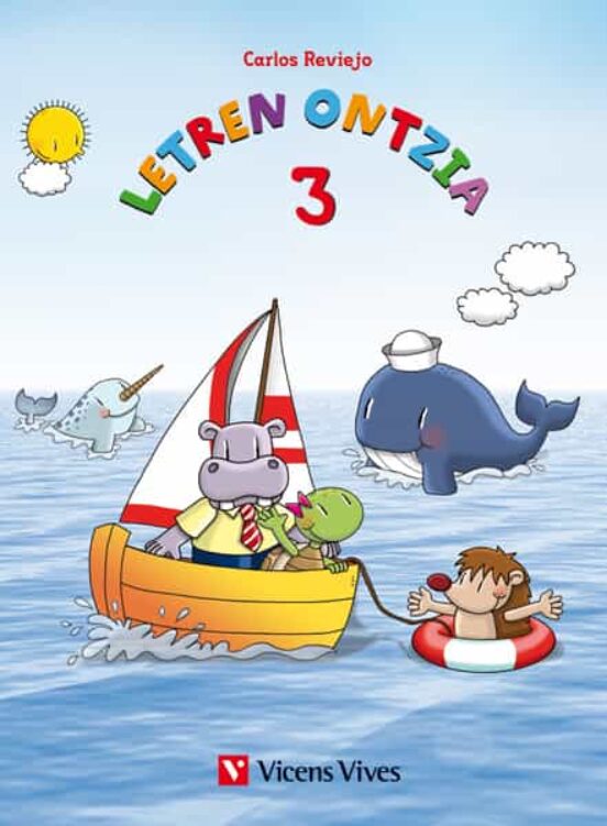 Letren Ontzia 3. Liburua. T N D B H Infantil 5 Años Euskera