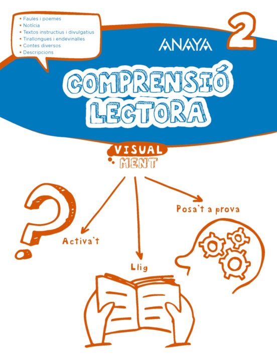 Compresió Lectora 2º Educacio Primaria Valencia Ed 2017