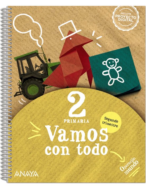 Vamos con Todo 2º Educacion Primaria Segundo Trimestre Operacion Mundo