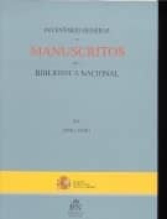 Inventario General De Manuscritos De La Biblioteca Nacional Xiv
