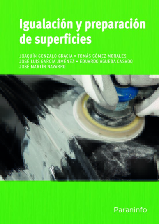 Igualacion y Preparacion de Superficies