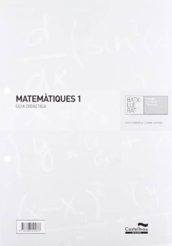 Gd Matemàtiques 1 Catala