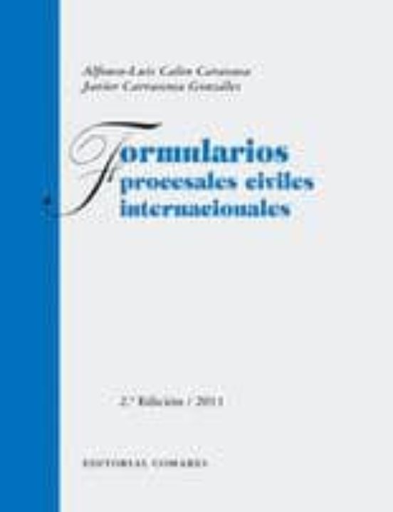 Formularios Procesales Civiles Internacionales