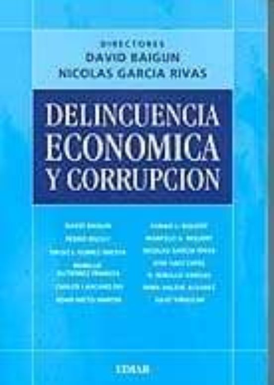 Delincuencia Economica Y Corrupcion