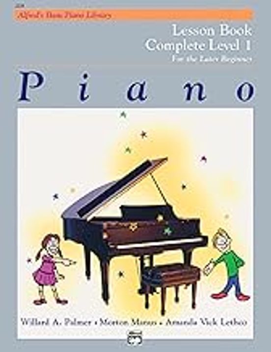 Alfred S Basic Piano Library Lesson Book Complete Bk 1: For The Later