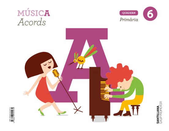 Quadern Musica 6º Primaria Acords Serie Acordes