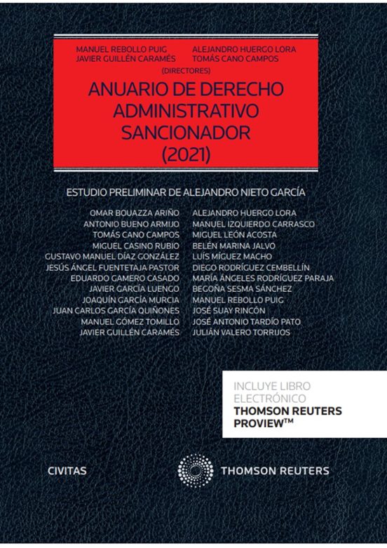 Civitas: Anuario De Derecho Administrativo Sancionador