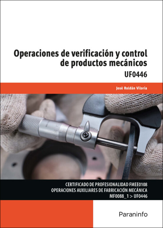 Operaciones De Verificacion Y Control De Productos Mecanicos