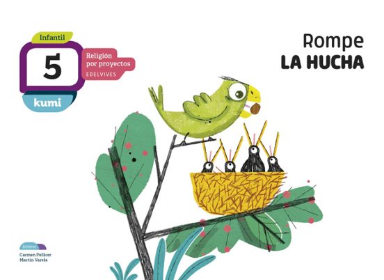 Rompe la Hucha 5 Años Libro del Alumno Infantil Religión por Proyectos