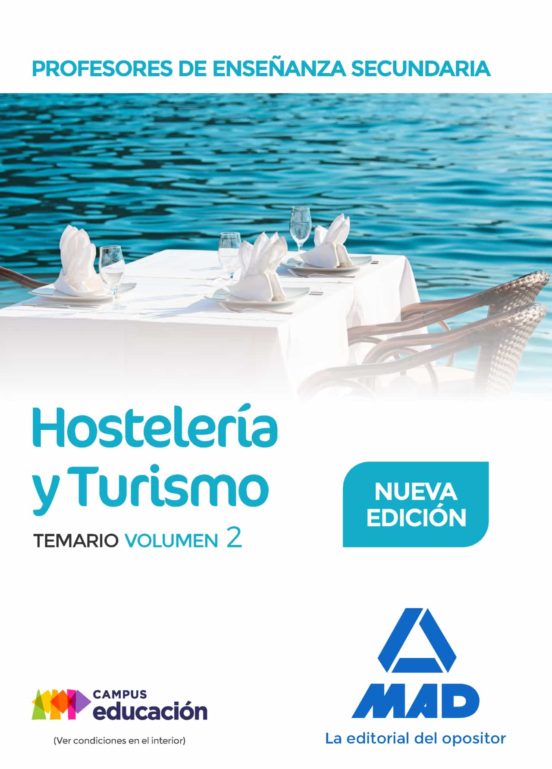 Profesores De Enseñanza Secundaria: Hosteleria Y Turismo: Temario