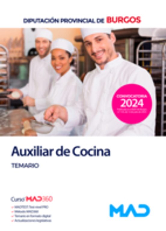 Auxiliar De Cocina. Temario