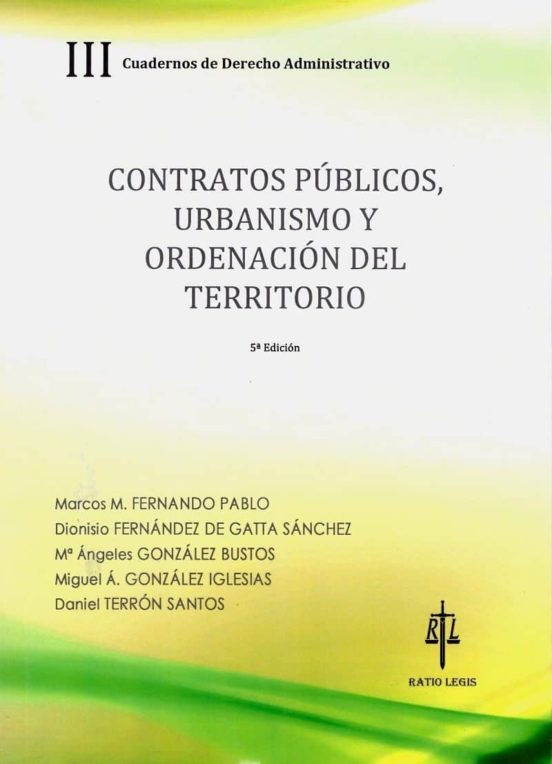 Contratos Públicos Urbanismo Y Ordenación Del Territorio