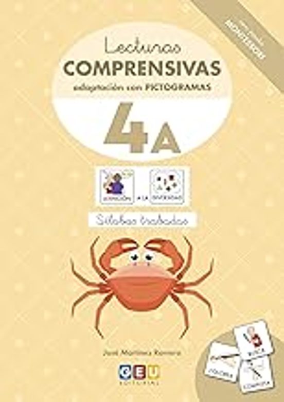 Lecturas Comprensivas 4a 1ºep Con Pictogramas Pauta Montessori Sílabas