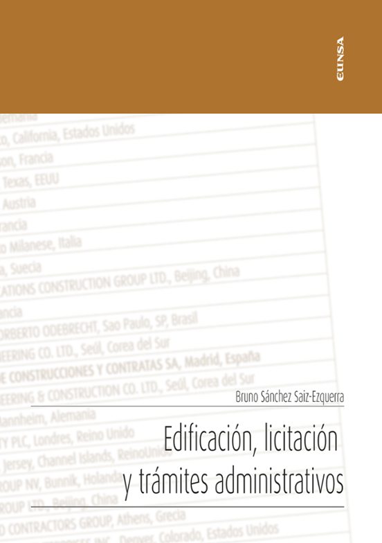 Edificación Licitación Y Trámites Administrativos. Gestión De Pr Oyect
