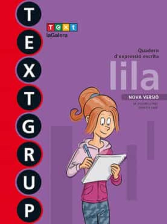 Quadern Textgrup 6 Lila