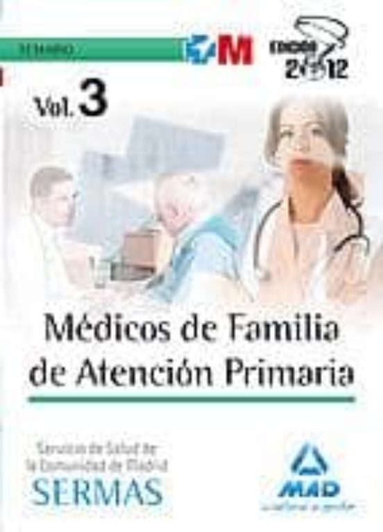 Temario Oposiciones Medicos De Familia De Atencion Primaria Del S Ervi
