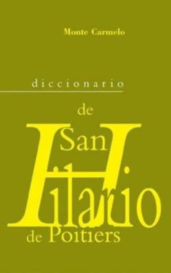 Diccionario San Hilario De Poitiers