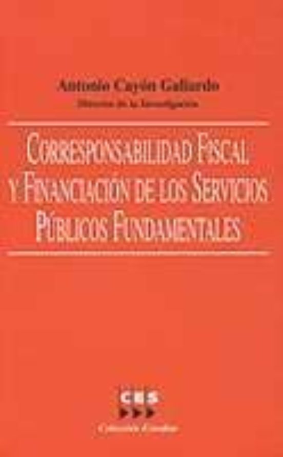Corresponsabilidad Fiscal Y Financiacion De Los Servicios Publico S Fu