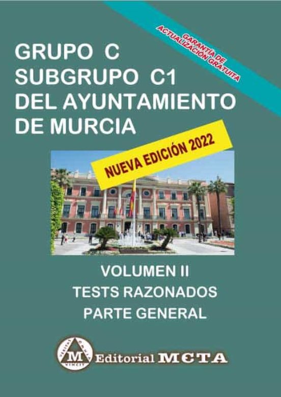 Grupo C Subgrupo C1 Del Ayuntamiento De Murcia Volumen Ii