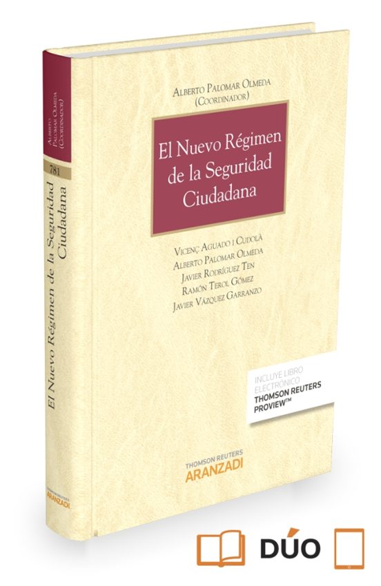 El Nuevo Régimen De La Seguridad Ciudadana