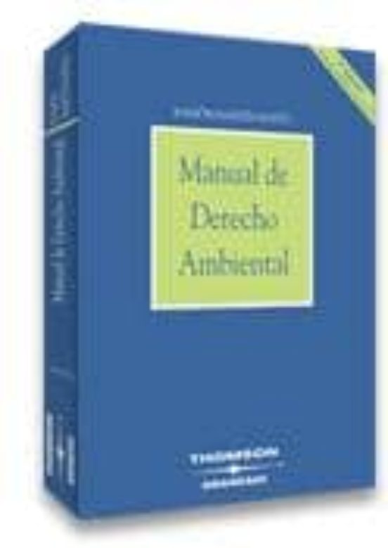 Manual De Derecho Ambiental