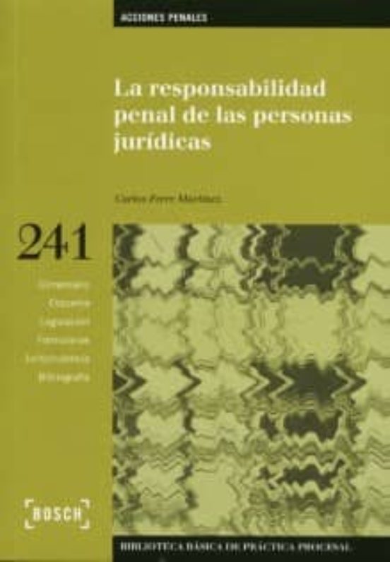 Responsabilidad Penal De Las Personas Juridicas