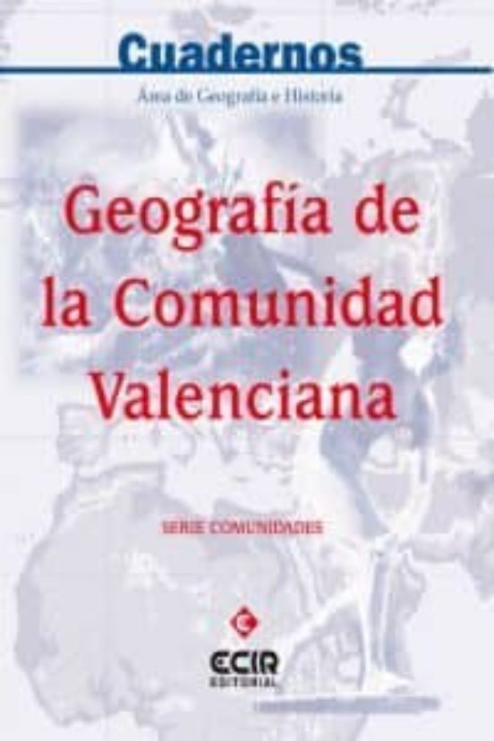 Geografia Comunidad Valencina 2º Eso Cuaderno