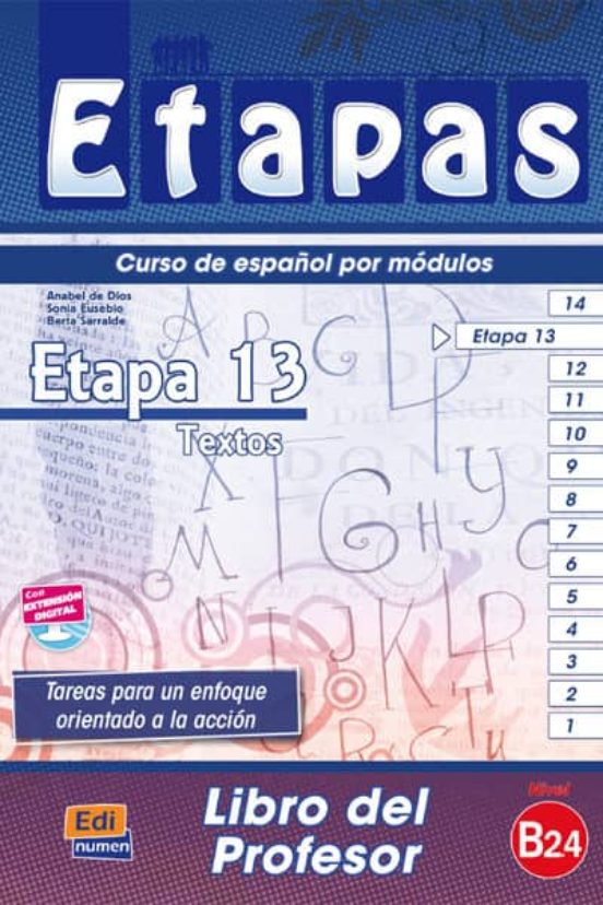 Etapa 13. Textos - Libro Del Profesor