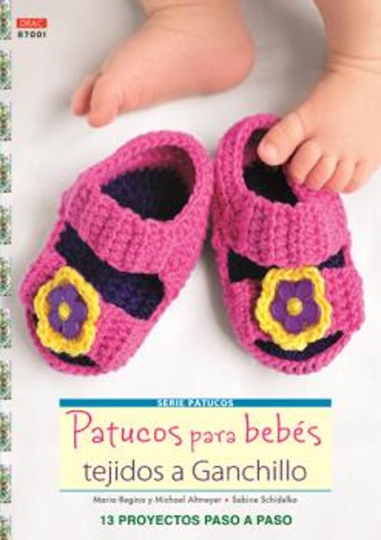 Patucos Para Bebes Tejidos A Ganchillo