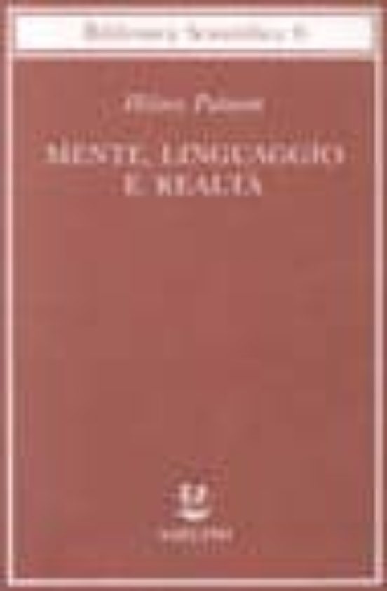 Mente Linguaggio e Realta