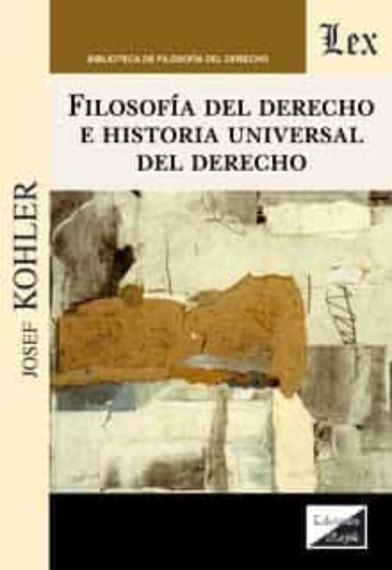 Filosofia Del Derecho E Historia Universal Del Derecho