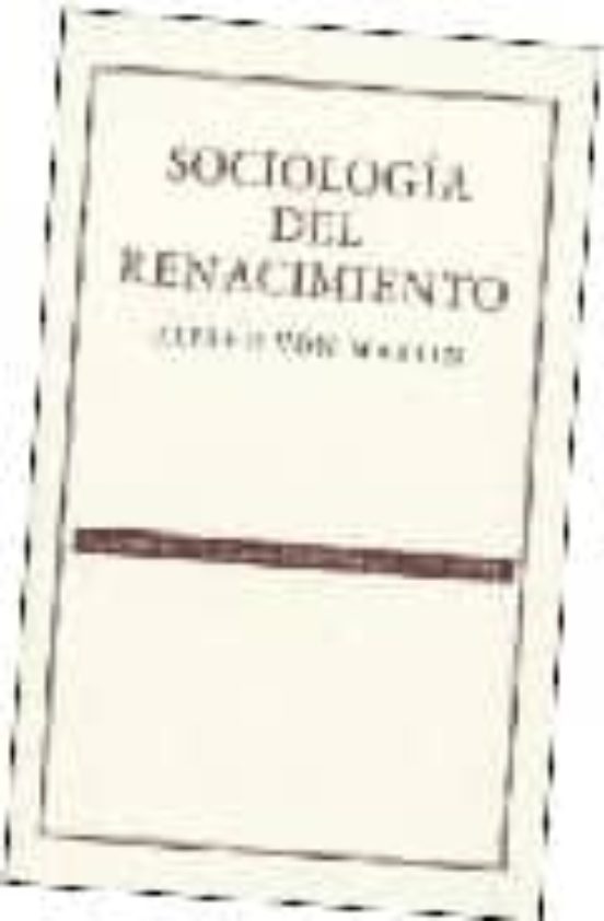 Sociologia Del Renacimiento