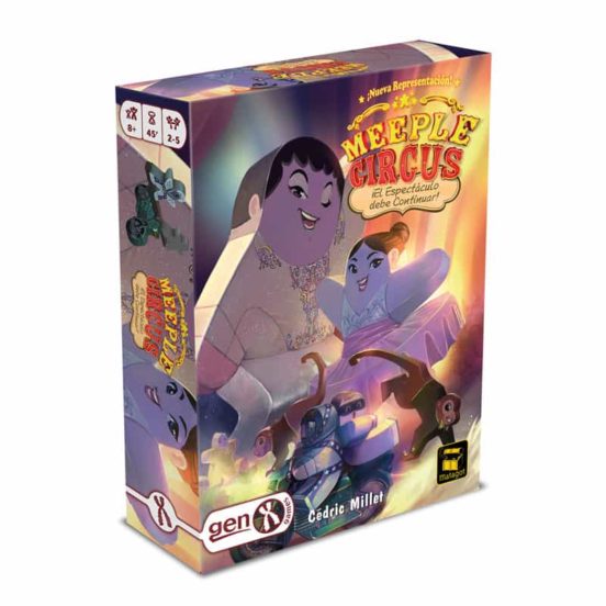 Meeple Circus Expansion 2 El Espectaculo Debe Continuar