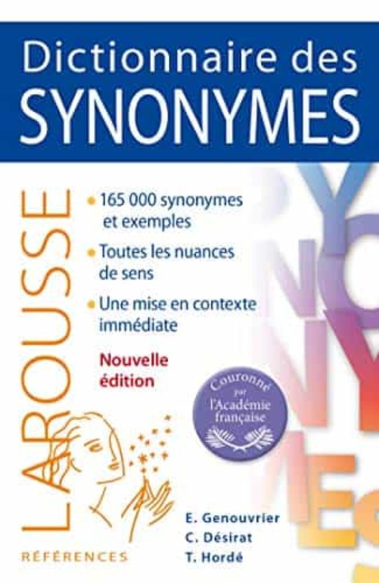 Dictionnaire Des Synonymes