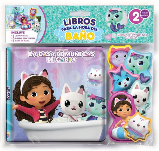 La Casa De Muñecas De Gabby - Libro Baño