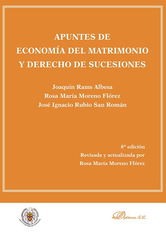 Apuntes De Economía Del Matrimonio Y Derecho De Sucesiones