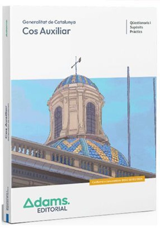Cos Auxiliar De La Generalitat De Catalunya Qüestionaris I Supòs Its P