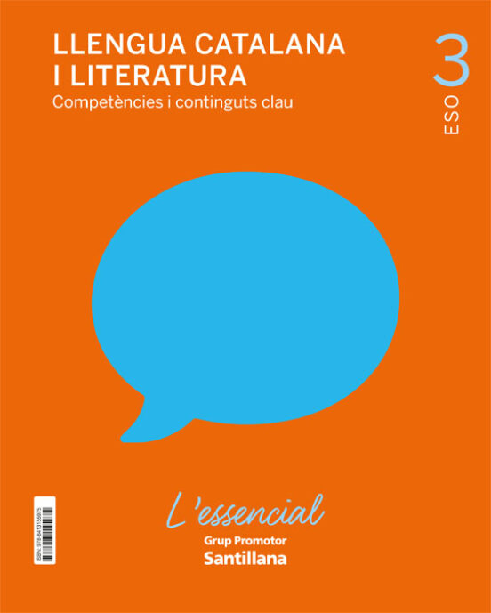 Llengua I Literatura Lessencial 3º Eso Cata Ed 2021